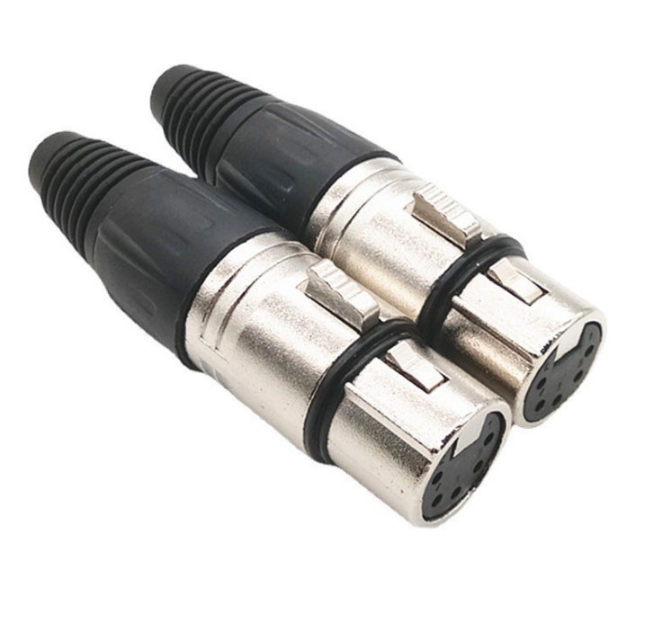 5P male female xlr connector