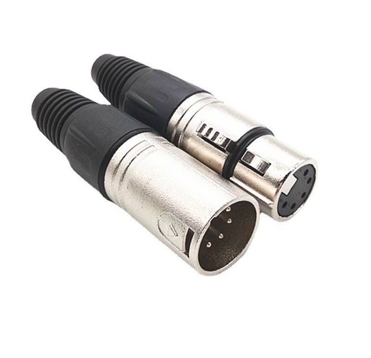 5P male female xlr connector