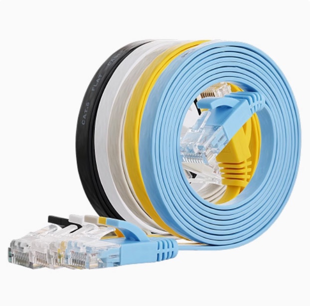 Flat Cat.5e Cat.6 UTP Patch Cable