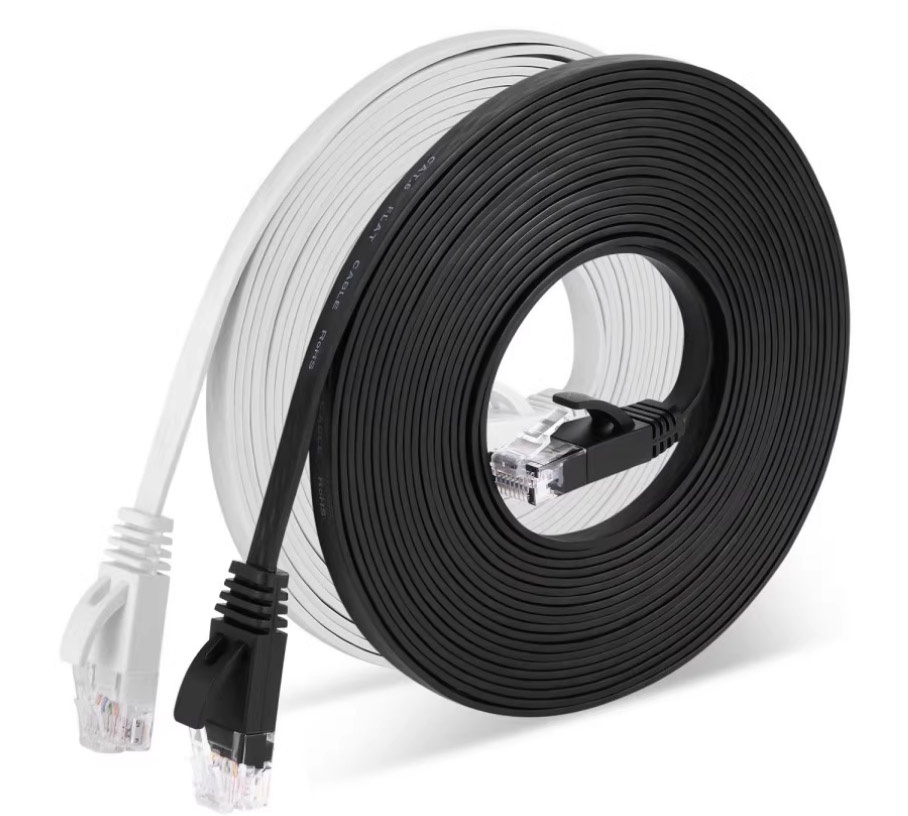 Flat Cat.5e Cat.6 UTP Patch Cable